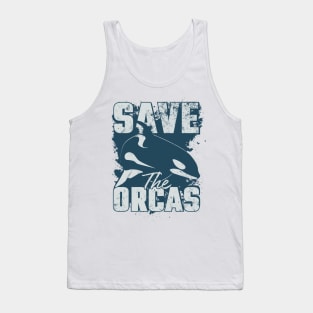 Save the Orcas Tank Top